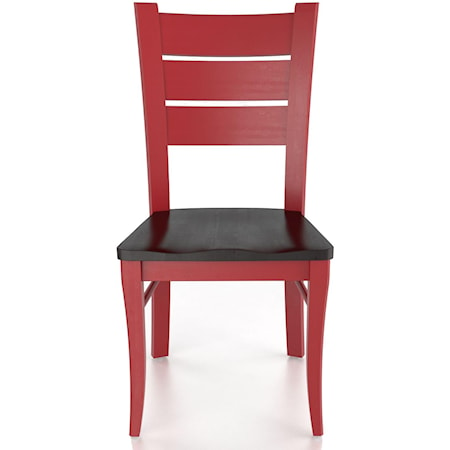 <b>Customizable</b> Side Chair - Wood Seat